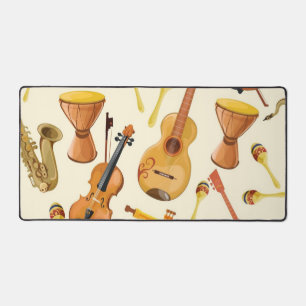 Alfrombrillas De Escritorio Patrón de instrumentos musicales