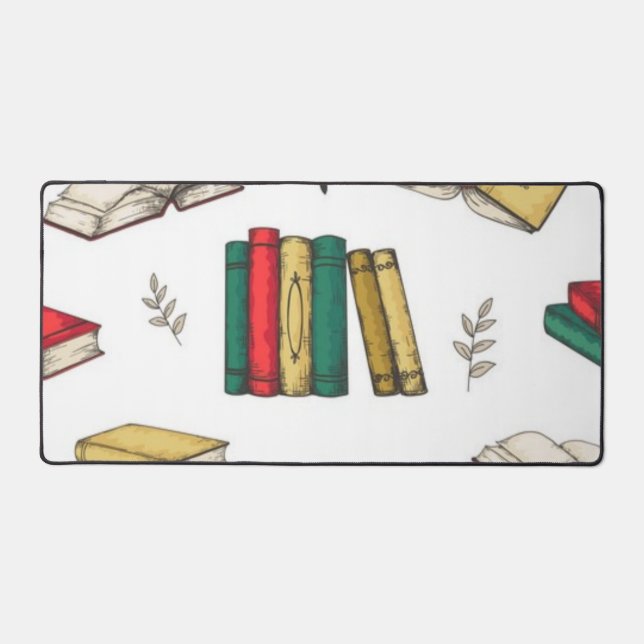 Alfrombrillas De Escritorio Patrón de libro (Anverso)