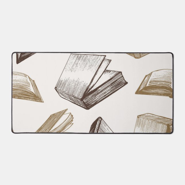 Alfrombrillas De Escritorio Patrón de libro (Anverso)