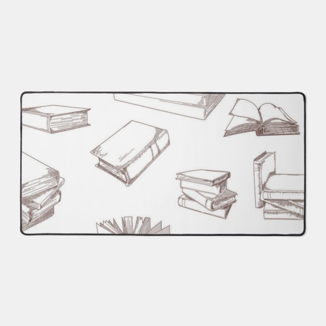 Alfrombrillas De Escritorio Patrón de libro (Anverso)