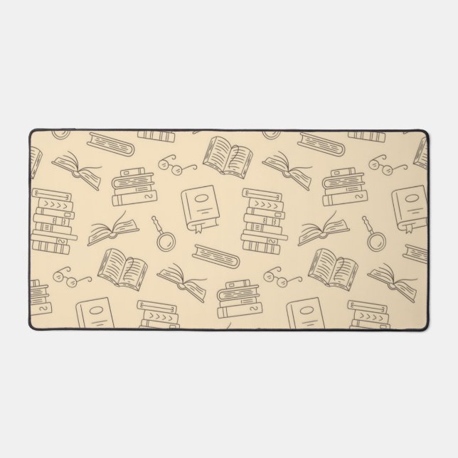 Alfrombrillas De Escritorio Patrón de libro (Anverso)