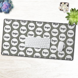 Alfrombrillas De Escritorio Patrón de logotipo simple promoción de marca comer