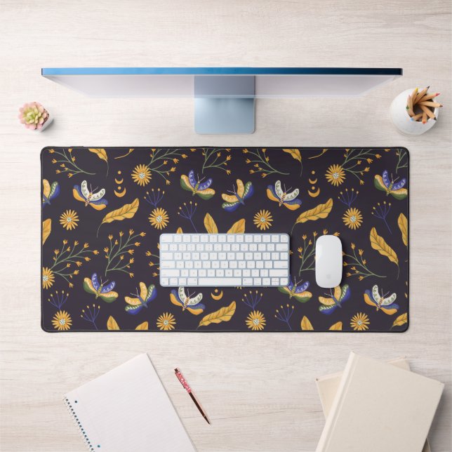 Alfrombrillas De Escritorio Patrón de mariposa moscal (Oficina 1)