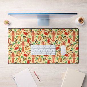 Alfrombrillas De Escritorio Patrón de mariscos