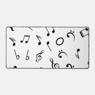Alfrombrillas De Escritorio Patrón de notas musicales