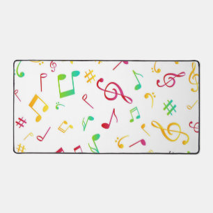Alfrombrillas De Escritorio Patrón de notas musicales