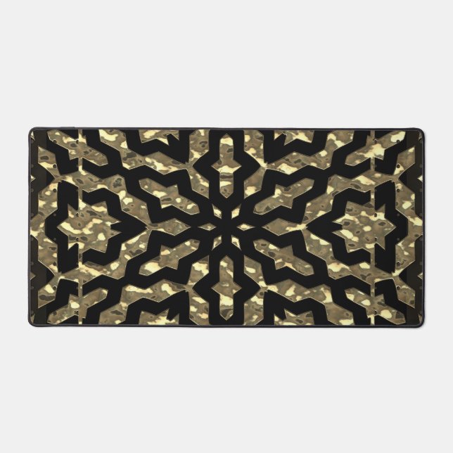 Alfrombrillas De Escritorio Patrón de nuggets dorados (Anverso)