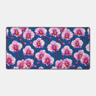 Alfrombrillas De Escritorio patrón de orquídeas rosas