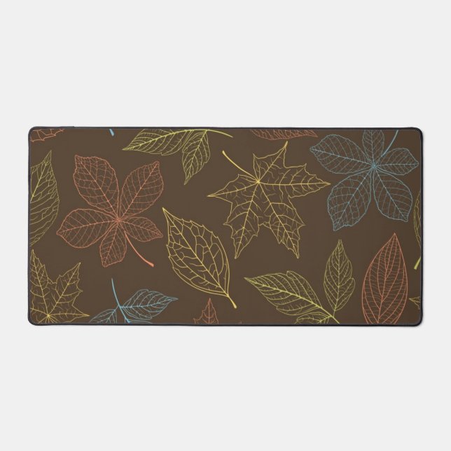 Alfrombrillas De Escritorio Patrón de otoño (Anverso)