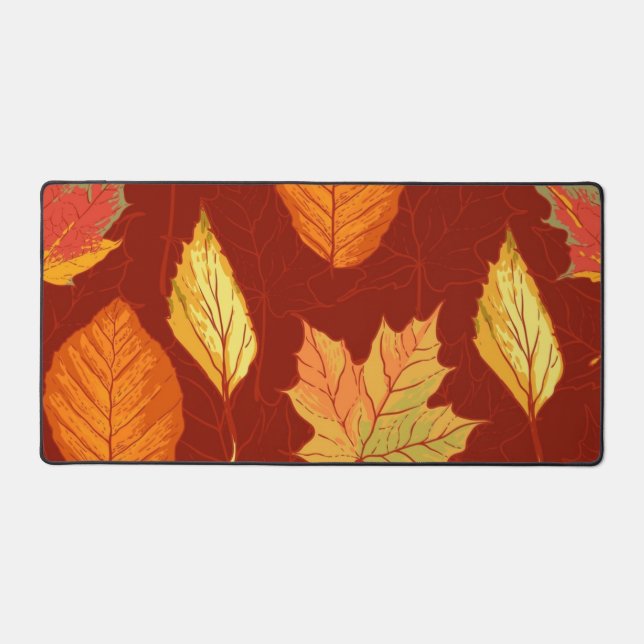 Alfrombrillas De Escritorio Patrón de otoño (Anverso)