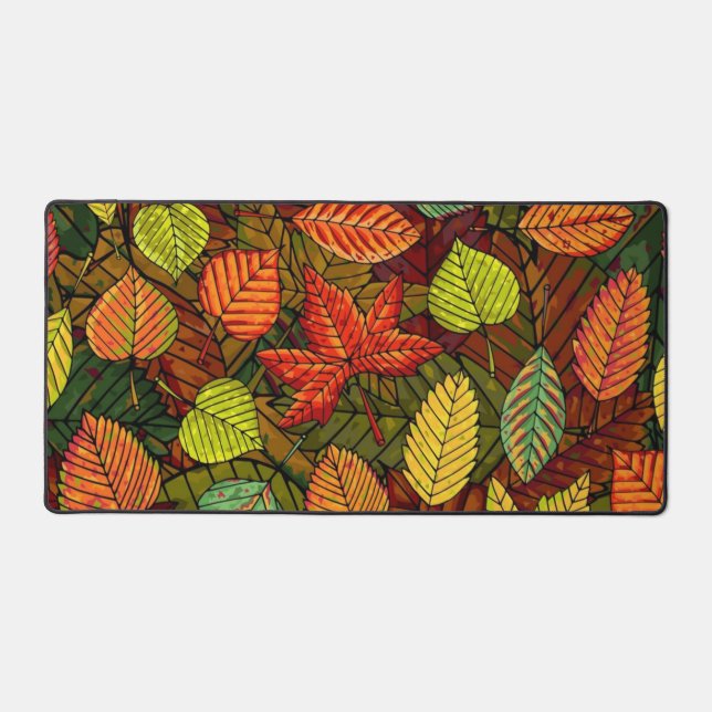 Alfrombrillas De Escritorio Patrón de otoño (Anverso)