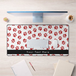 Alfrombrillas De Escritorio Patrón De Patas, Patas De Perro, Patas De Gatos, P