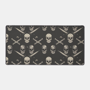 Alfrombrillas De Escritorio Patrón de Skulls piratas gruesos