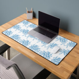 Alfrombrillas De Escritorio Patrón de Toile Francés Azul