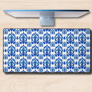 Alfrombrillas De Escritorio Patrón de Toile Francés Azul