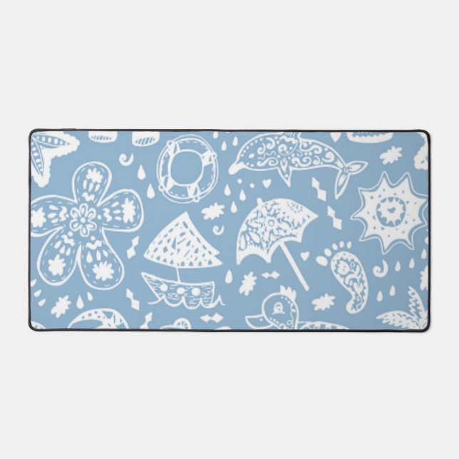 Alfrombrillas De Escritorio Patrón de verano (Anverso)