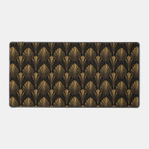 Patrón dorado Art Deco: geométrico vintage elegant