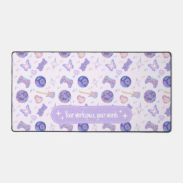 Alfrombrillas De Escritorio Patrón estético de lavanda y2k pastel personalizad