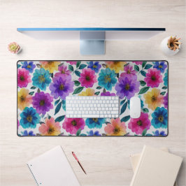Alfrombrillas De Escritorio Patrón floral colorido de las flores de primavera 