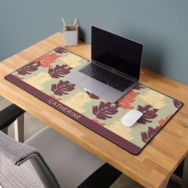 Alfrombrillas De Escritorio Patrón floral Personalizado elegante