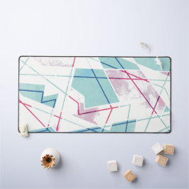 Alfrombrillas De Escritorio Patrón geométrico lavado