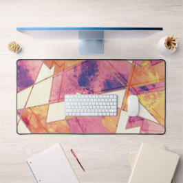 Alfrombrillas De Escritorio Patrón geométrico lavado