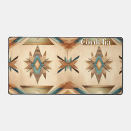 Alfrombrillas De Escritorio Patrón nativo americano. Occidente. Personalizado