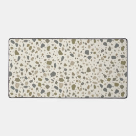 Alfrombrillas De Escritorio Patrón silenciado de Terrazzo