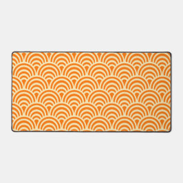 Alfrombrillas De Escritorio Patrón simple de vieira de naranja