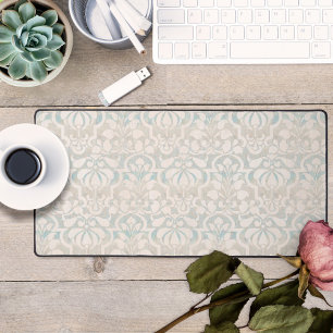 Alfrombrillas De Escritorio Patrón sin soldadura de Ecru Vintage Victoriage Da