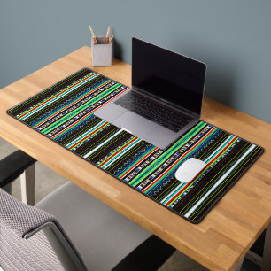 Alfrombrillas De Escritorio Patrón tribal decorativo de color lindo