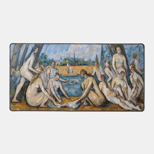 Alfrombrillas De Escritorio Paul Cezanne - Los grandes bañistas (Anverso)