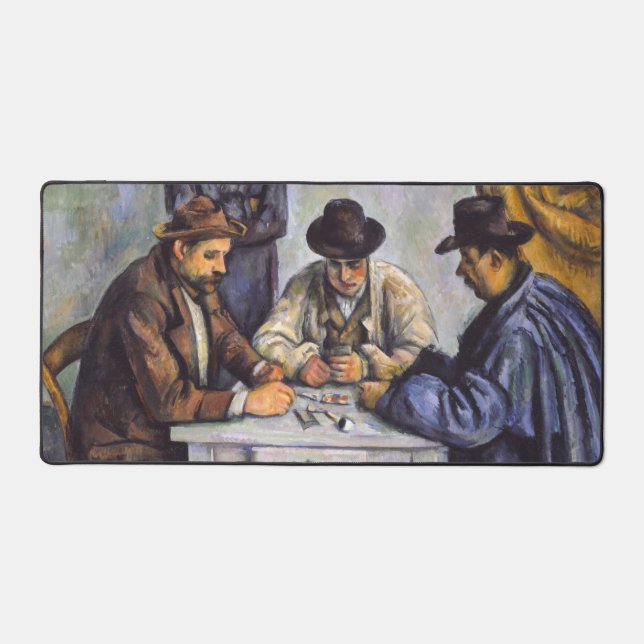 Alfrombrillas De Escritorio Paul Cezanne - Los jugadores de cartas (Anverso)