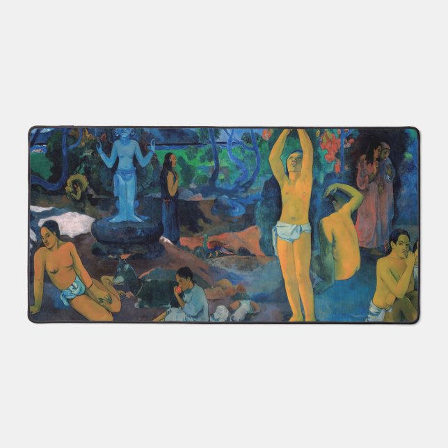 Alfrombrillas De Escritorio Paul Gauguin - ¿De Dónde Venimos? (Anverso)