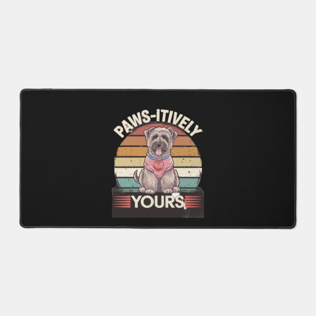 Alfrombrillas De Escritorio Paws-itive Yours Dog (Anverso)