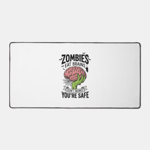 Alfrombrillas De Escritorio Payaso Zombie Come Cerebros Estás Seguro Halloween