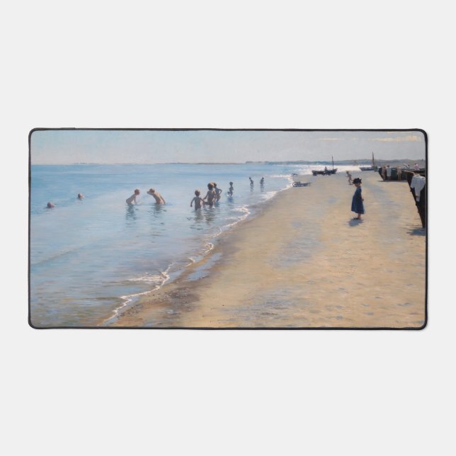 Alfrombrillas De Escritorio Peder Severin Kroyer - Día de verano en la playa d (Anverso)