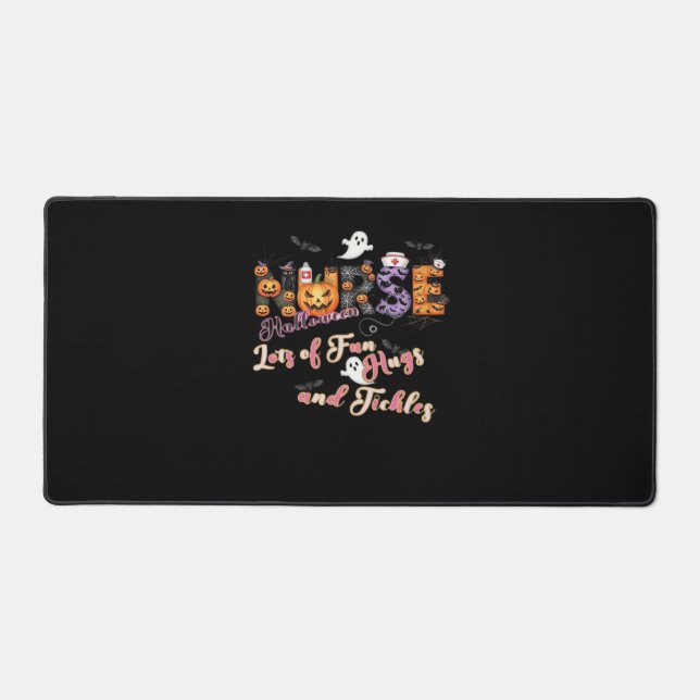 Alfrombrillas De Escritorio Pediádicas Enfermeras Divertidas Halloween Diseño  (Anverso)