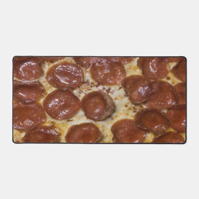 Alfrombrillas De Escritorio Pepperoni Pizza (Anverso)