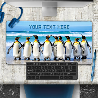 Alfrombrillas De Escritorio Pequeño equipo Pingüino Gracioso Animal