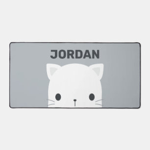 Alfrombrillas De Escritorio Pequeño gato con nombre personalizado