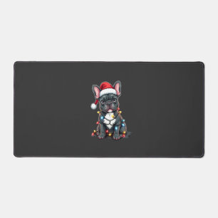 Alfrombrillas De Escritorio Perro de Navidad Bulldog Francés Xmas Frenchie 3