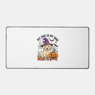Alfrombrillas De Escritorio Perro Es Boo Halloween Bruja Cachorro Calabaza_1