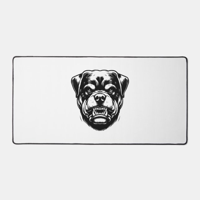 Alfrombrillas De Escritorio Perro Rottweiler (Anverso)