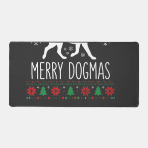 Alfrombrillas De Escritorio Perro Vector de Navidad de Dogmas Alegres