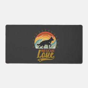 Alfrombrillas De Escritorio Perros Amor Rescate Árboles Puesta Sol Retro