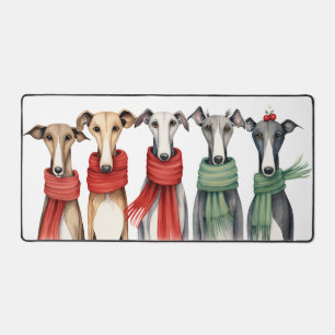 Alfrombrillas De Escritorio Perros de Greyhound cortos en escarbas