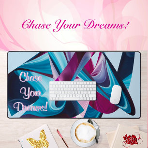 Alfrombrillas De Escritorio Persigue tus Sueños Motivación Líquida Abstracta