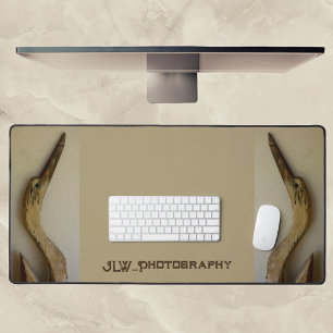 Alfrombrillas De Escritorio Personalizable beige costero de dos Herones Weathe
