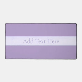 Alfrombrillas De Escritorio Personalizable Elegante Lavanda Ligera Púrpura